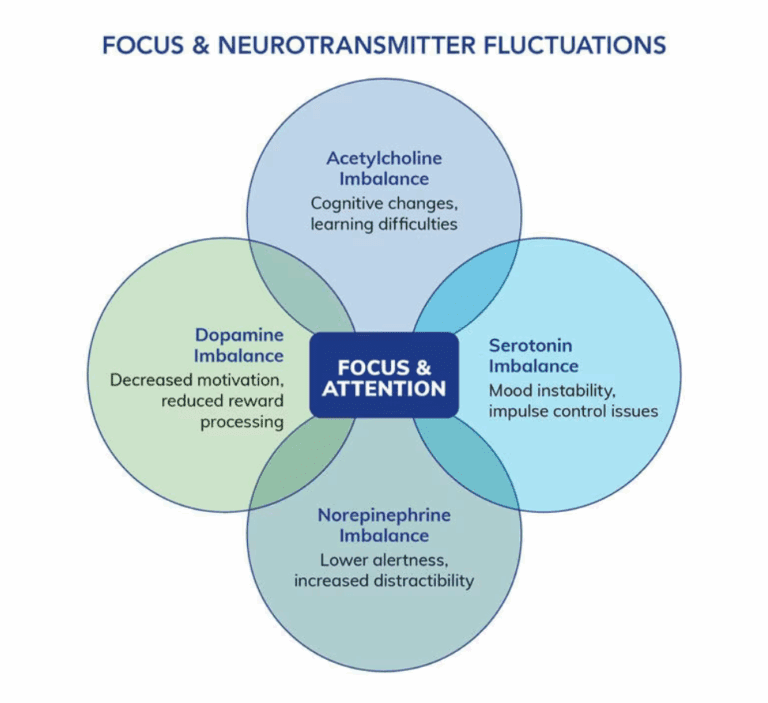 Snapshot of Depletion Of Neurotransmitters Affects Focus